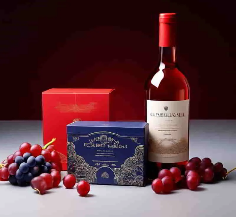 What printing options are available for bespoke wine packaging?