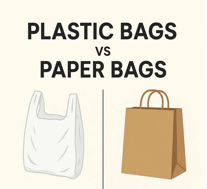 Plastic Bags vs Paper Bags