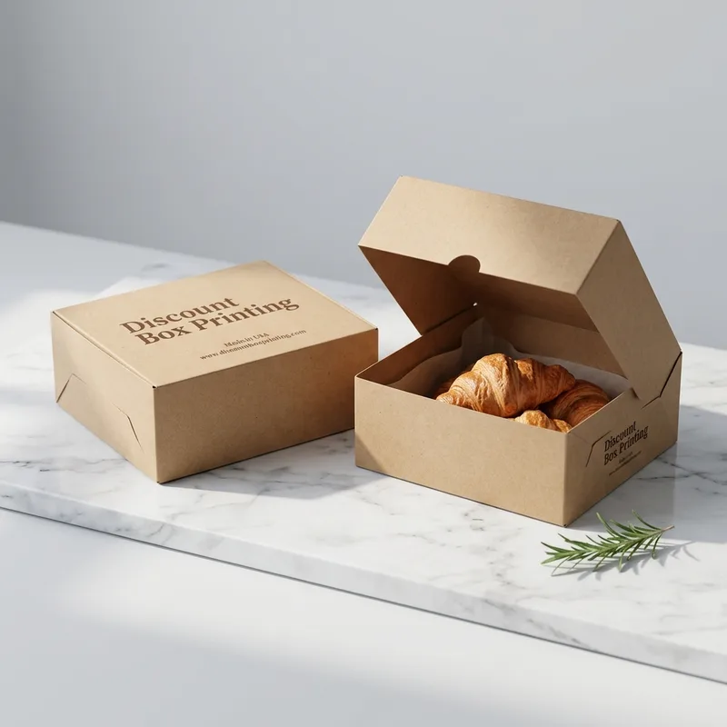 Custom Kraft Bakery Boxes