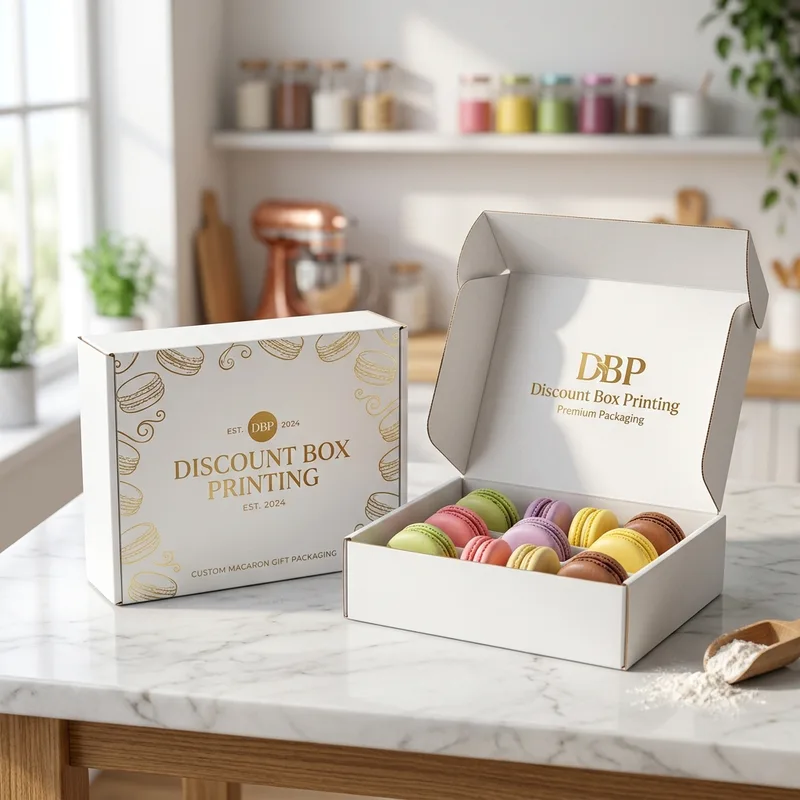 Custom Macaron Gift Packaging