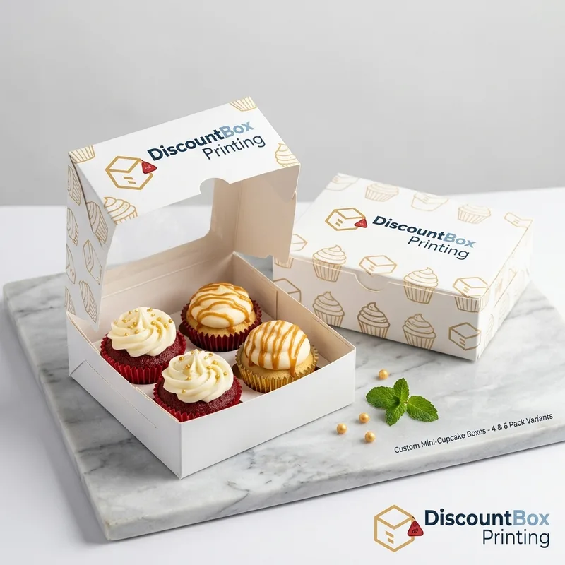 Custom Mini Cupcake Boxes thumbnail 3
