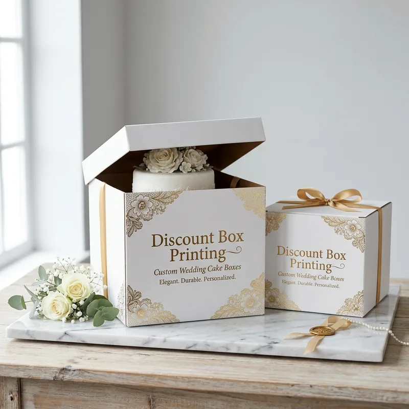 Custom Wedding Cake Boxes thumbnail 3