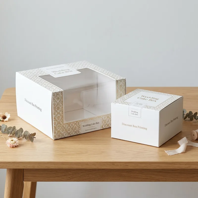 Custom Wedding Cake Boxes thumbnail 4