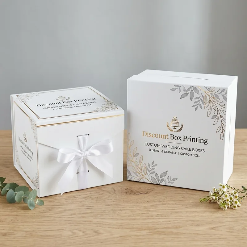 Custom Wedding Cake Boxes